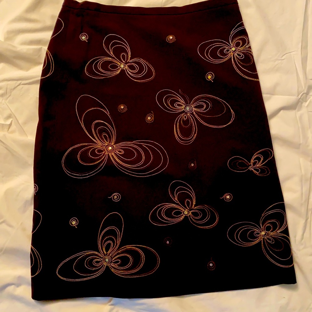 Grace Elements Skirt, size 6 brown